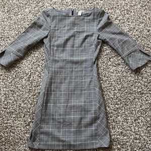 Plaid casual/mini dress